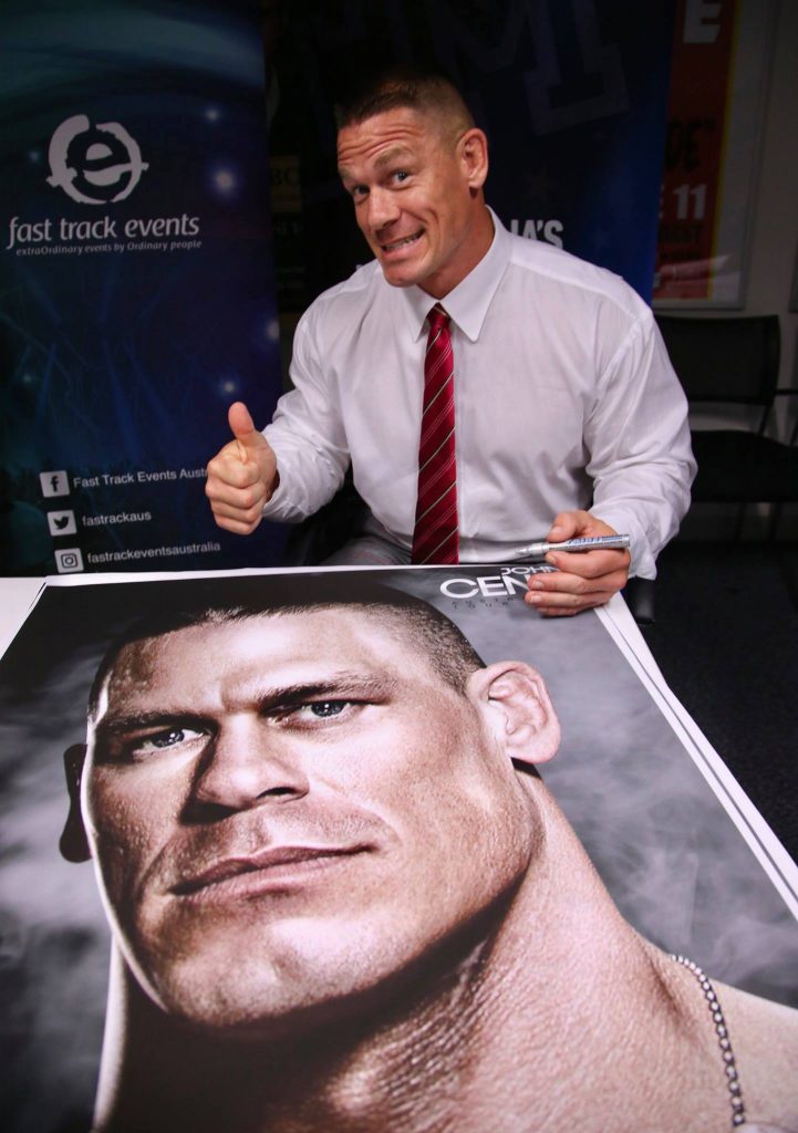 On Tour with John Cena for "An Evening with John Cena"