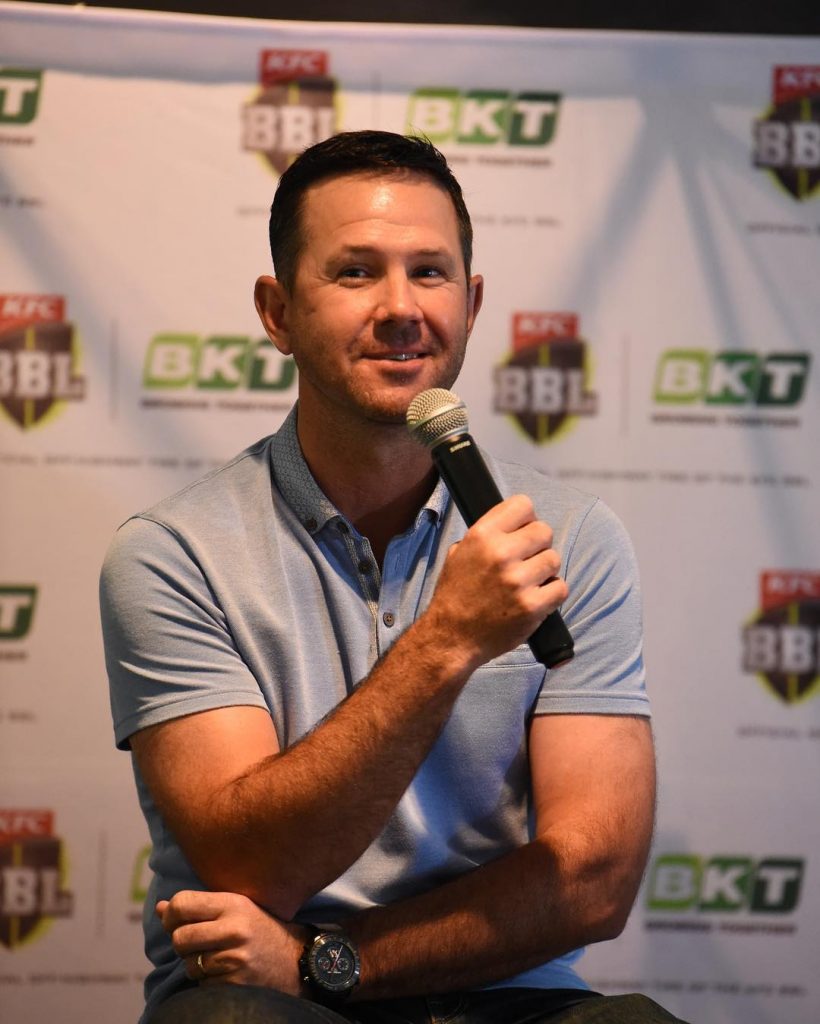 Media Launch with Ricky Ponting and Cricket Australia for Tradefaire Australia and BKT Tyres